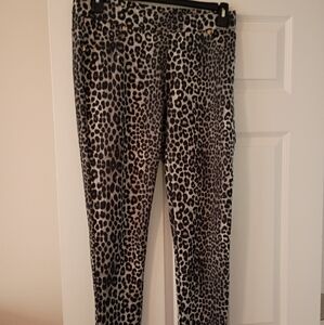 Women's Michael Kors Stretch Leopard Print Leggings